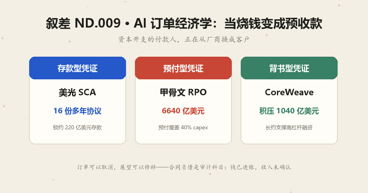 AI订单经济学 当烧钱变成预收款